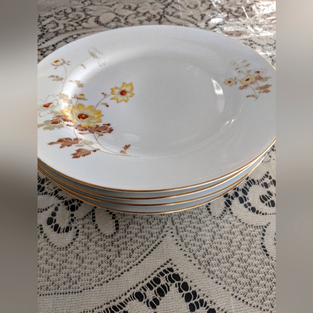 Vintage Floral Fine China Dinnerware Serveware Collectible Gift Decor Festive